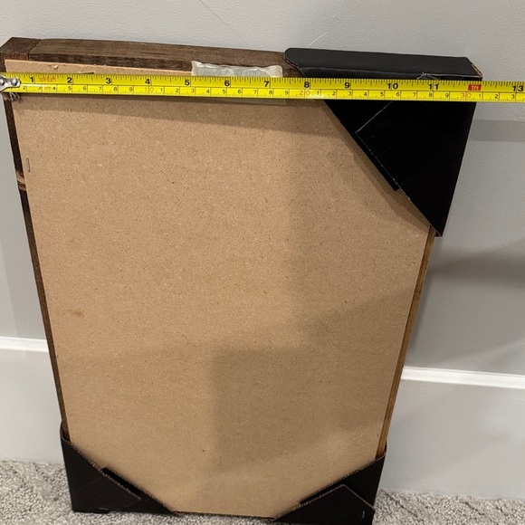 Elegant Mona Lisa Art Print with Black and Brown Frame - Picture 4 of 5